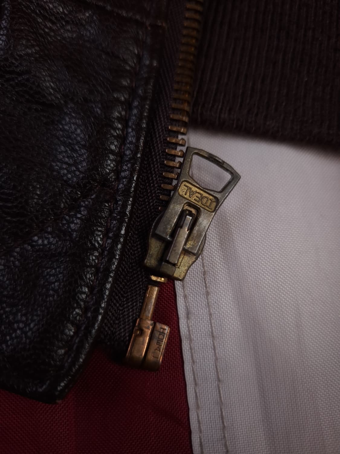 오리지날 미국제조 쿠퍼사 리얼레더 미공군 A-2 항공점퍼 상품이미지3