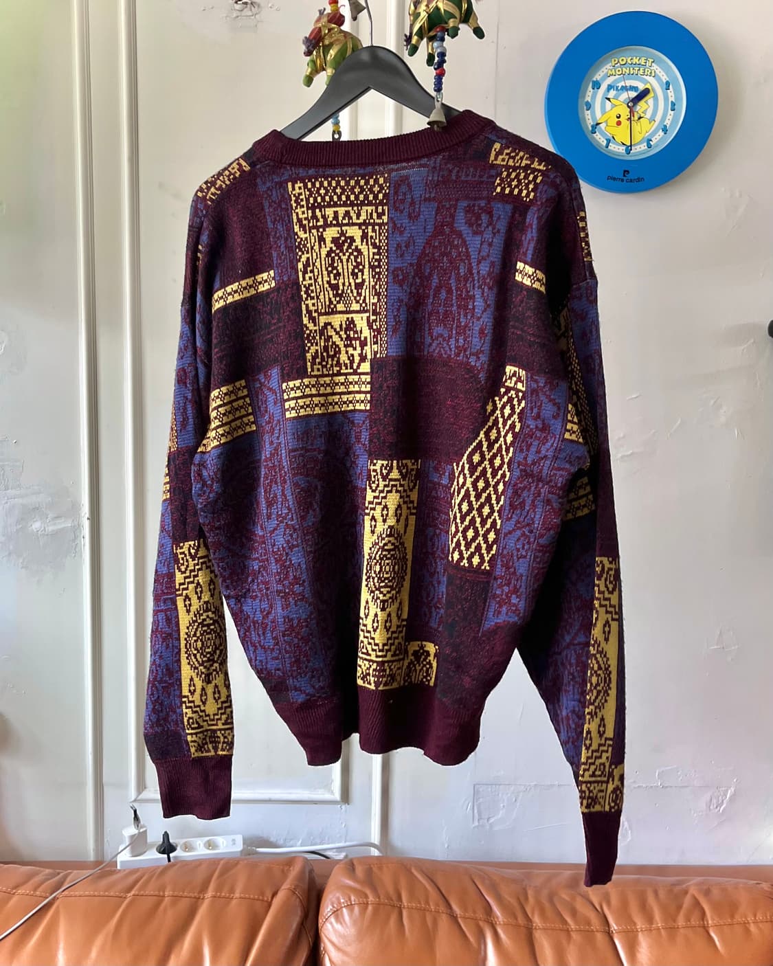 -1990s JPN Vintage Antique Graphic Knit 상품이미지7