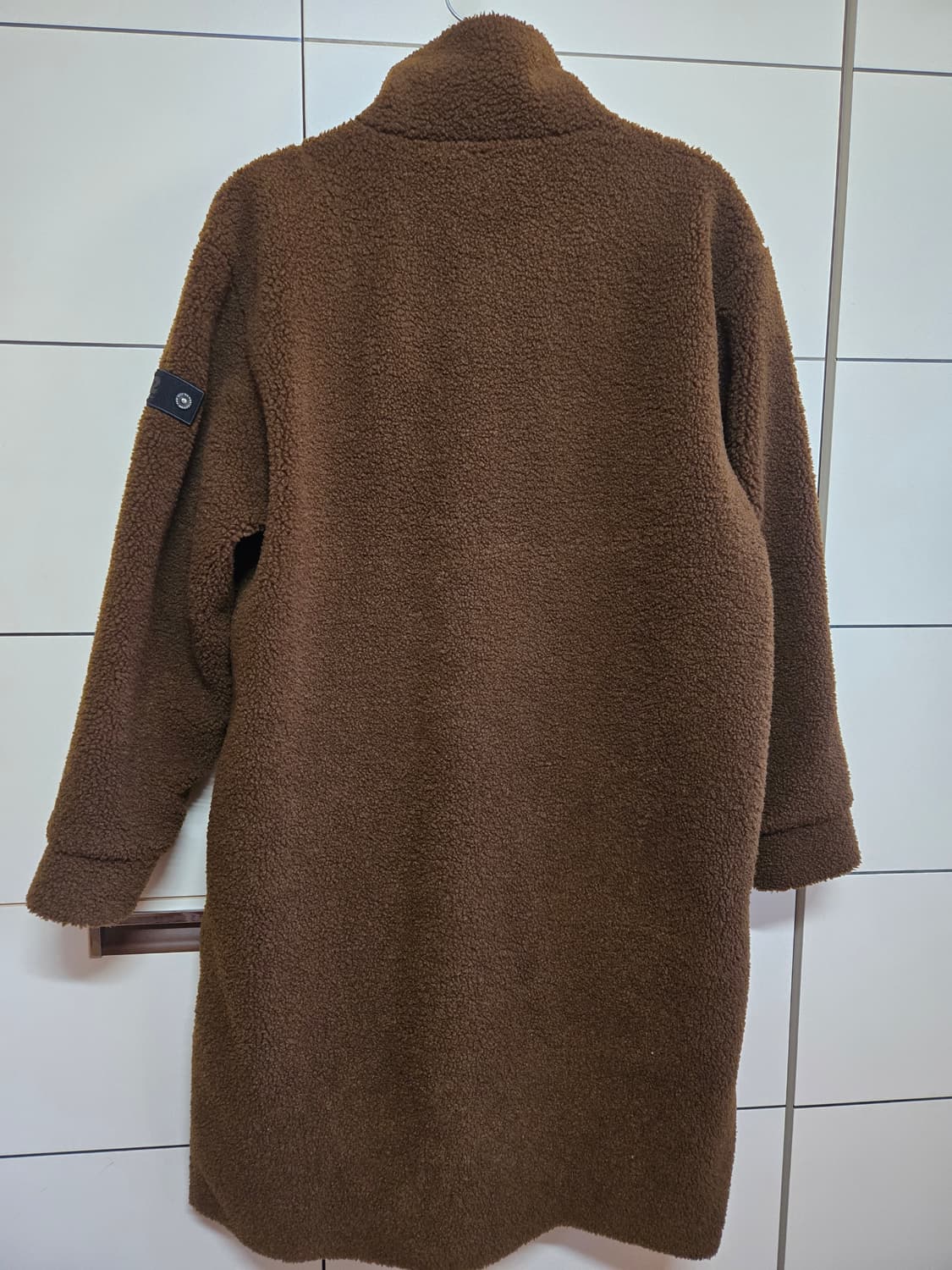 k2 진브라운 뽀글이 플리스 롱 자켓 상품이미지5