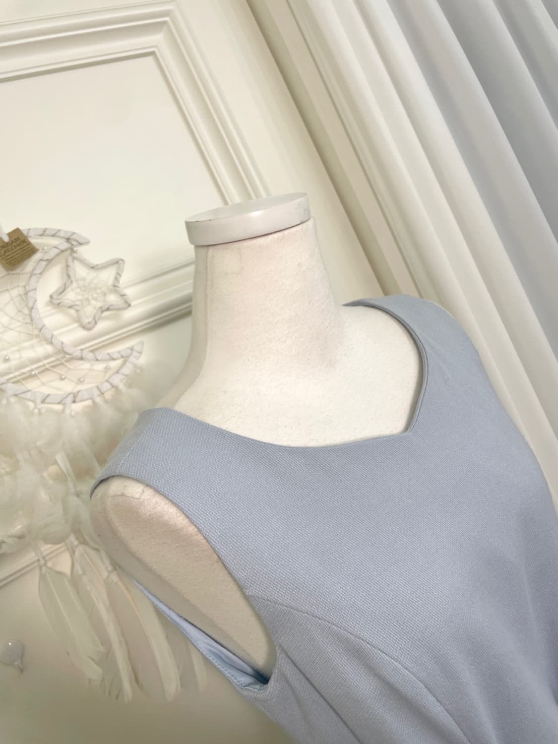 sky blue A-line basic princess opc 상품이미지8