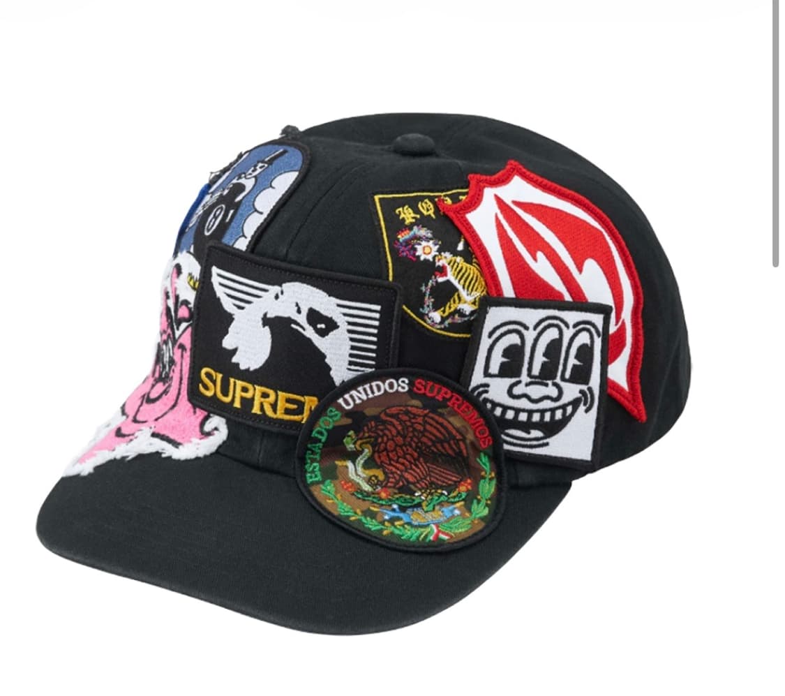 Supreme patches 6panel cap 상품이미지1