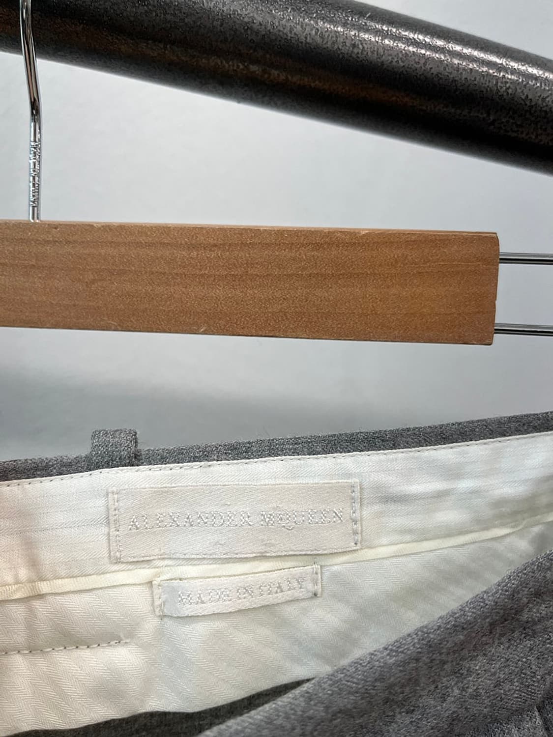 33) 알렉산더맥퀸 이태리 울 슬랙스  상품이미지2