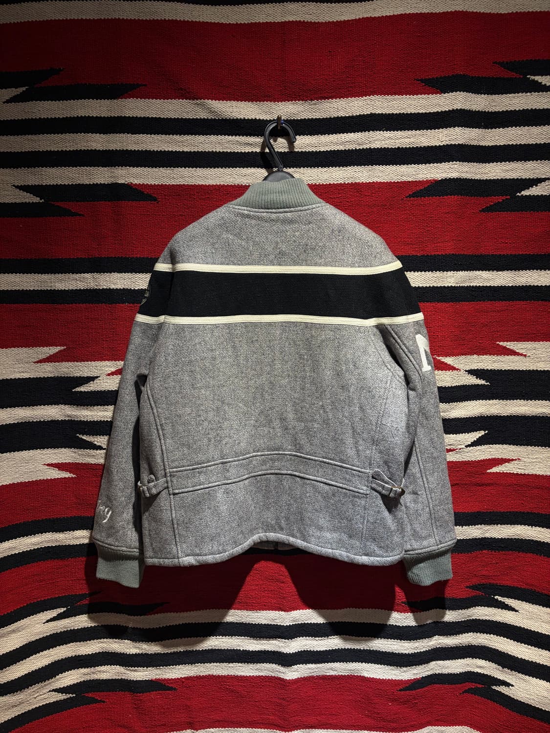 Harley davidson wool bomber jacket 상품이미지3