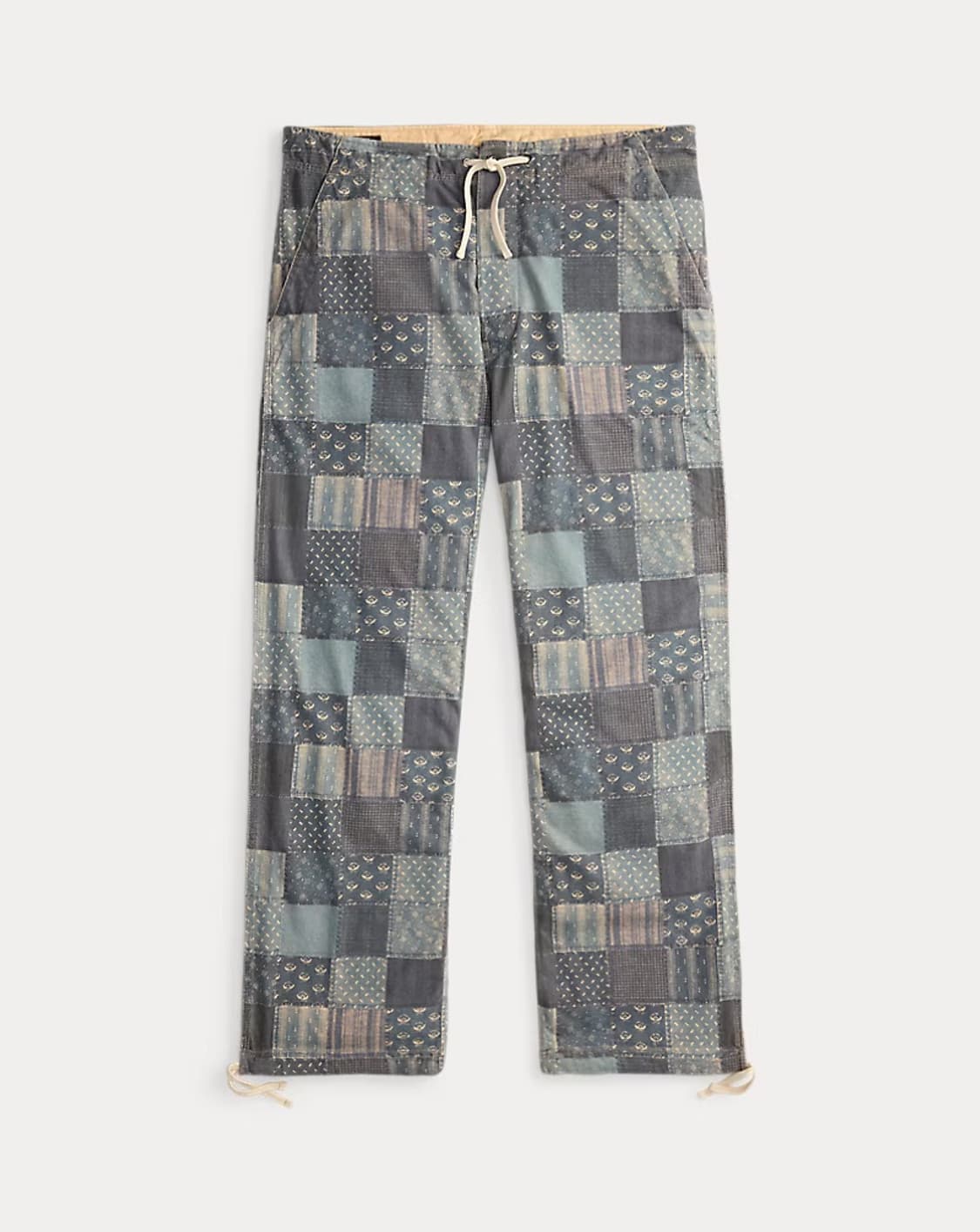 RRL 패치워크 프린트 저지 팬츠 S 상품이미지1