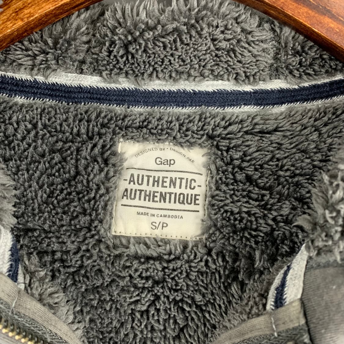 Gap 갭 기모 보아 후드집업 상품이미지6