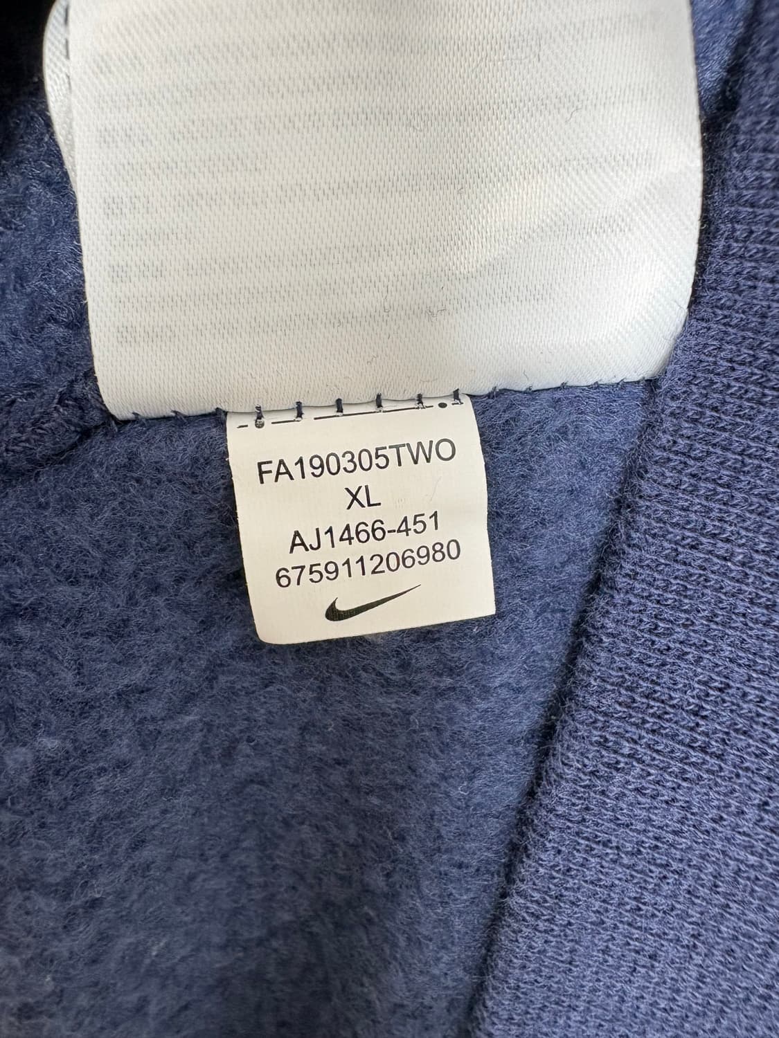 나이키 파크 스우시 크루넥 플리스 맨투맨 (기모) 상품이미지8