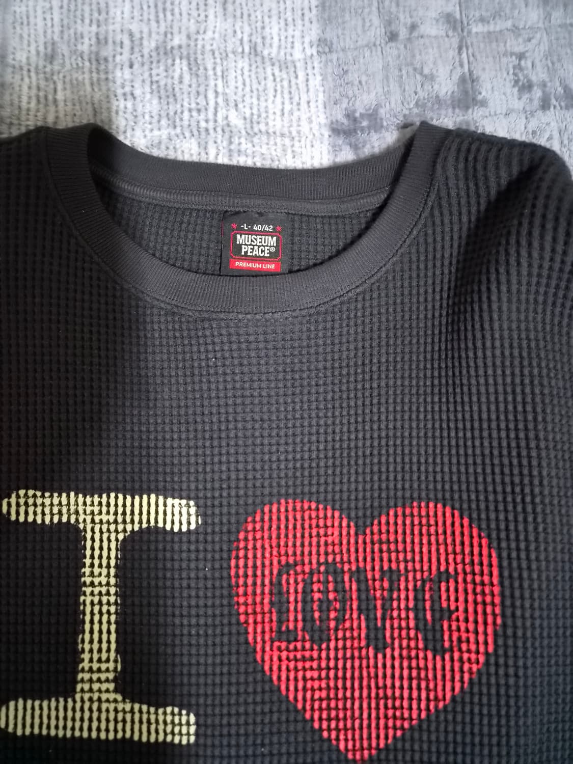 [L] 듀테로 와플 티셔츠 상품이미지2