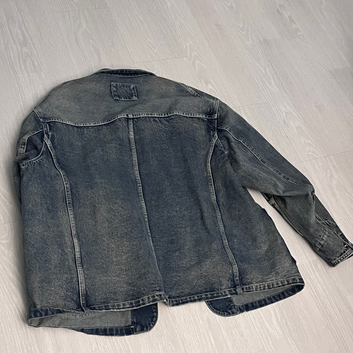 BIRTHDAY 패치워크 데님 자켓 XL (105) 상품이미지3