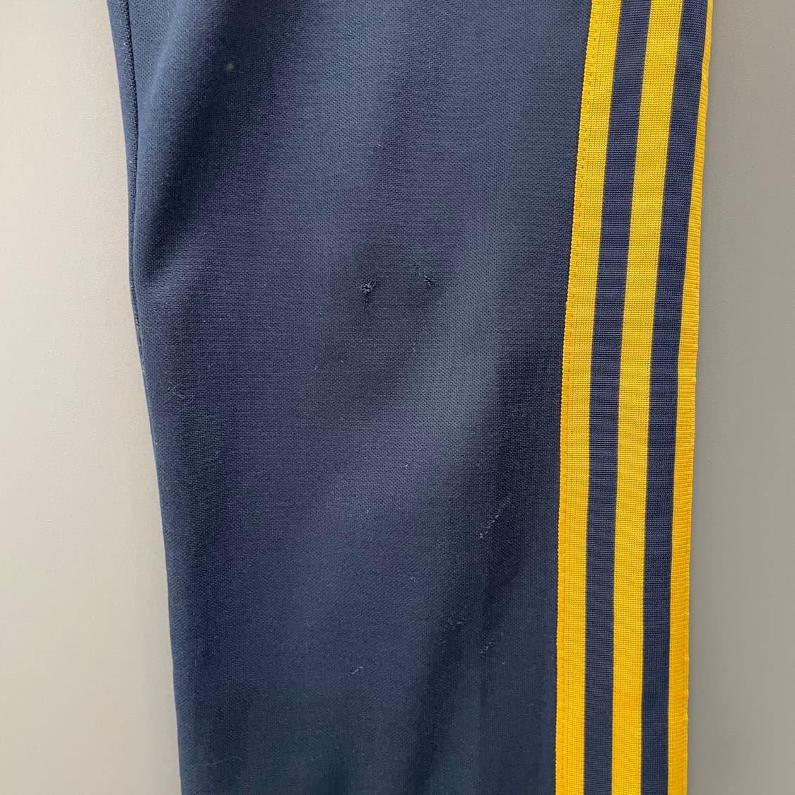 (밴딩) 아디다스 네이비옐로우 트레이닝 트랙 팬츠 95 상품이미지5