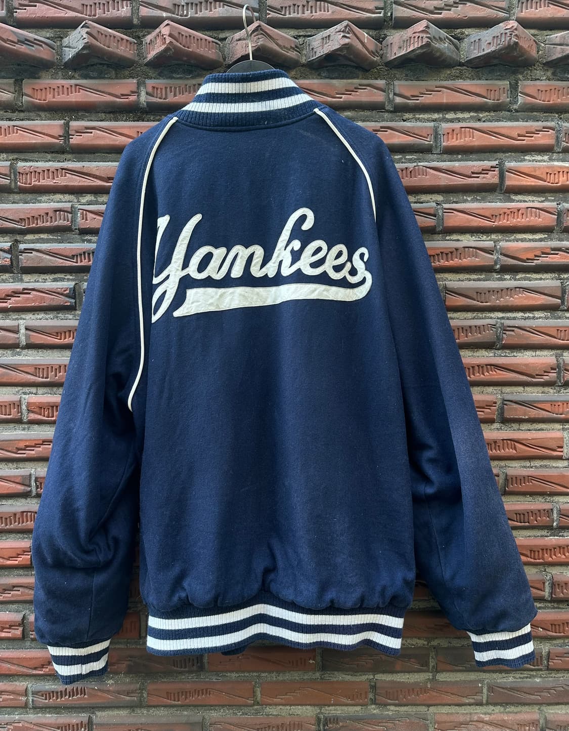 빈티지 90s JH Design 뉴욕 양키즈 울 바시티 자켓 상품이미지3