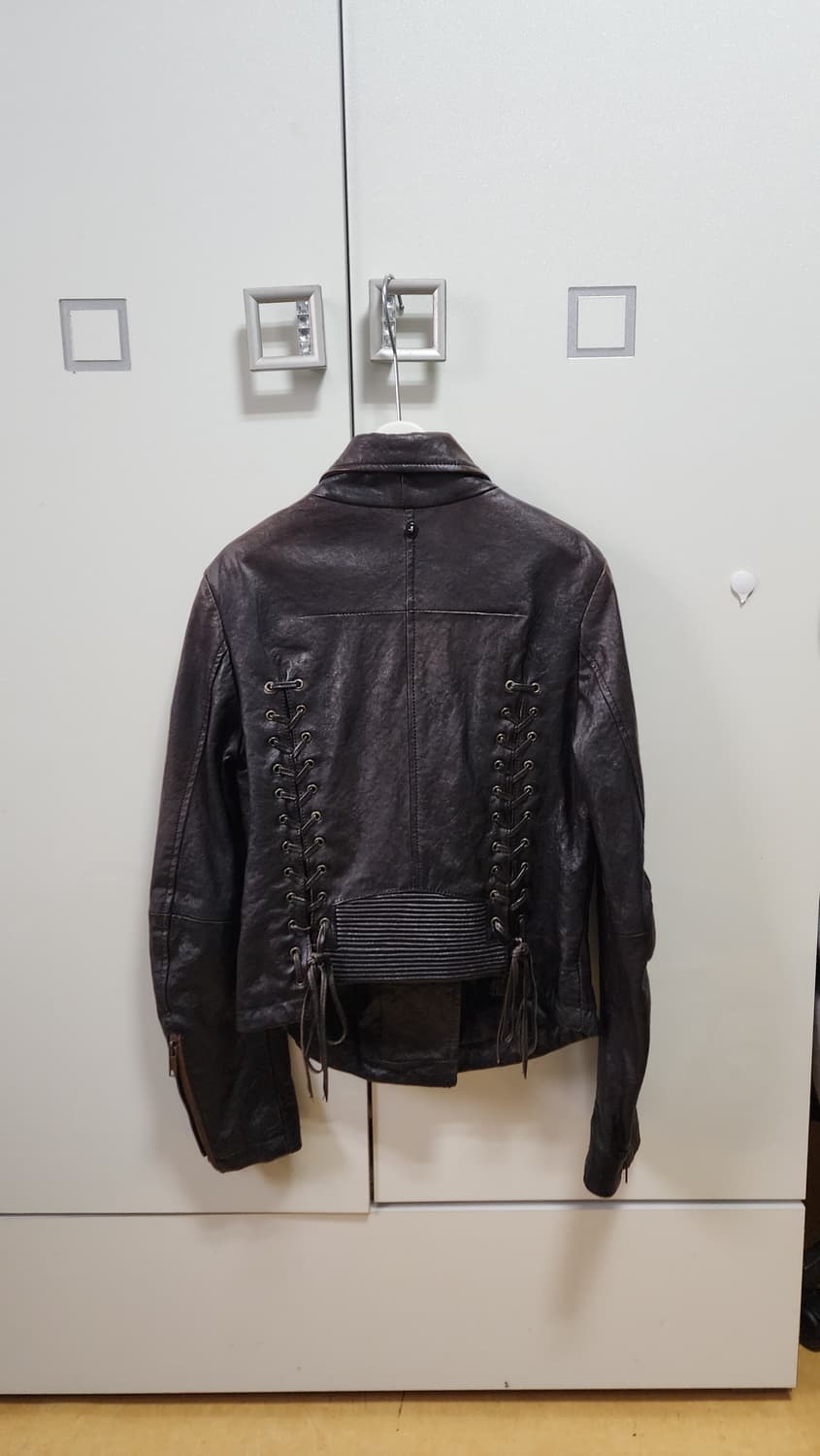 정품 매장판 디젤(DIESEL) 레더 가죽 라이더 자켓 상품이미지2