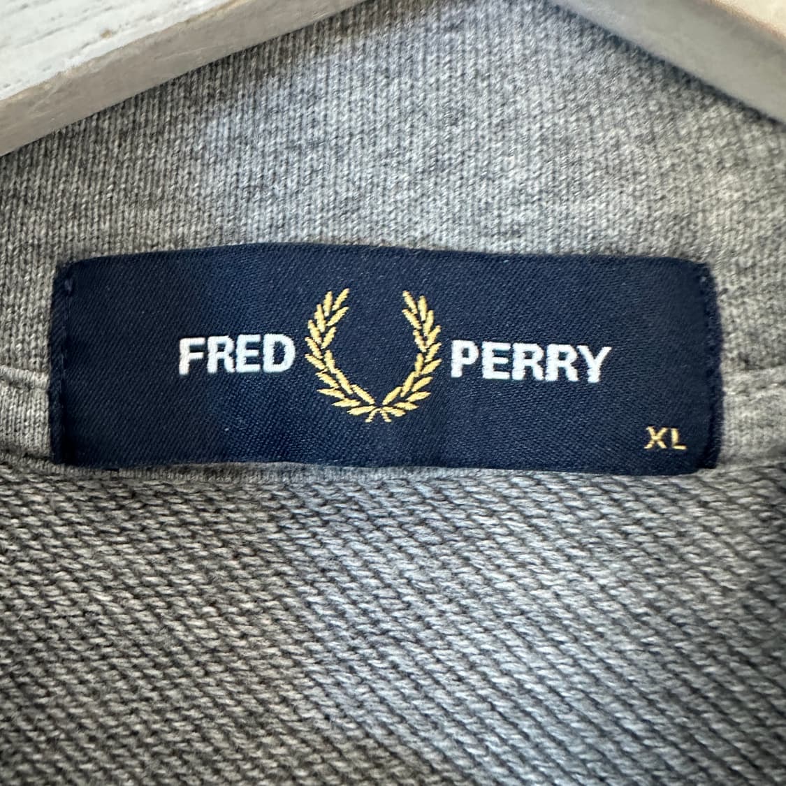 [XL] 프레드페리 반집업 맨투맨 상품이미지2