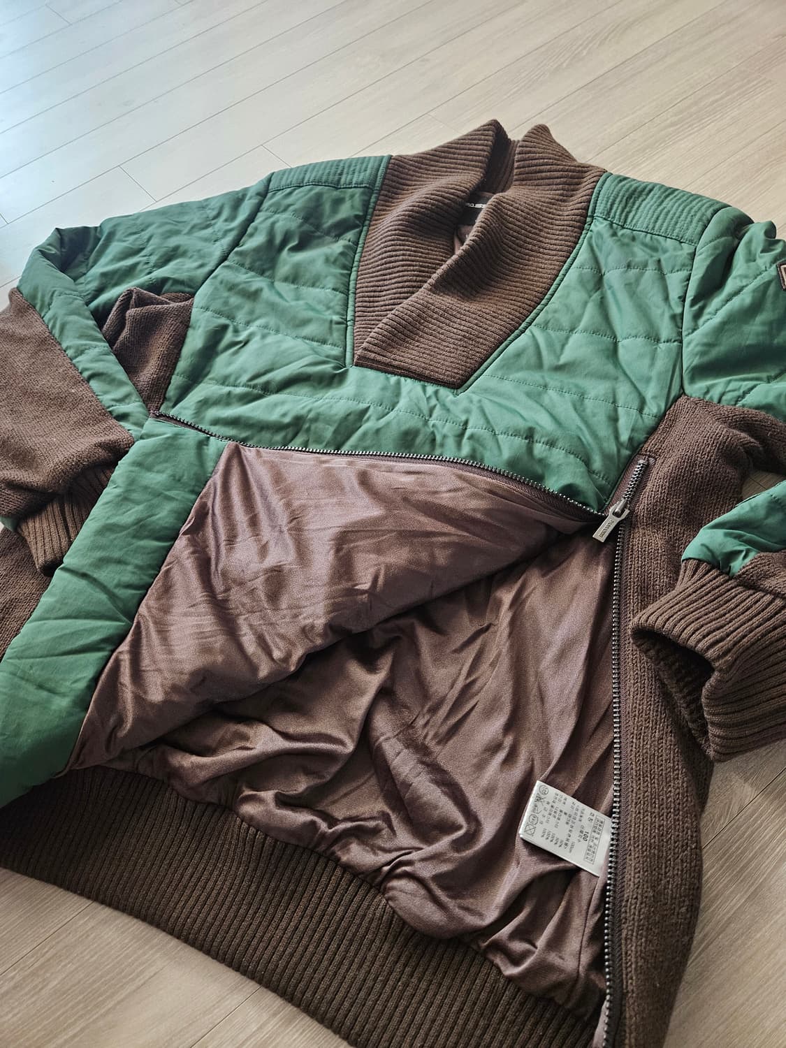 파사디 남성 골프 방풍 퀼팅니트패딩 100 상품이미지3