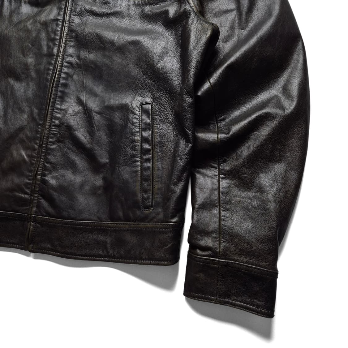 [M] 럭키브랜드 소가죽 자켓  상품이미지5