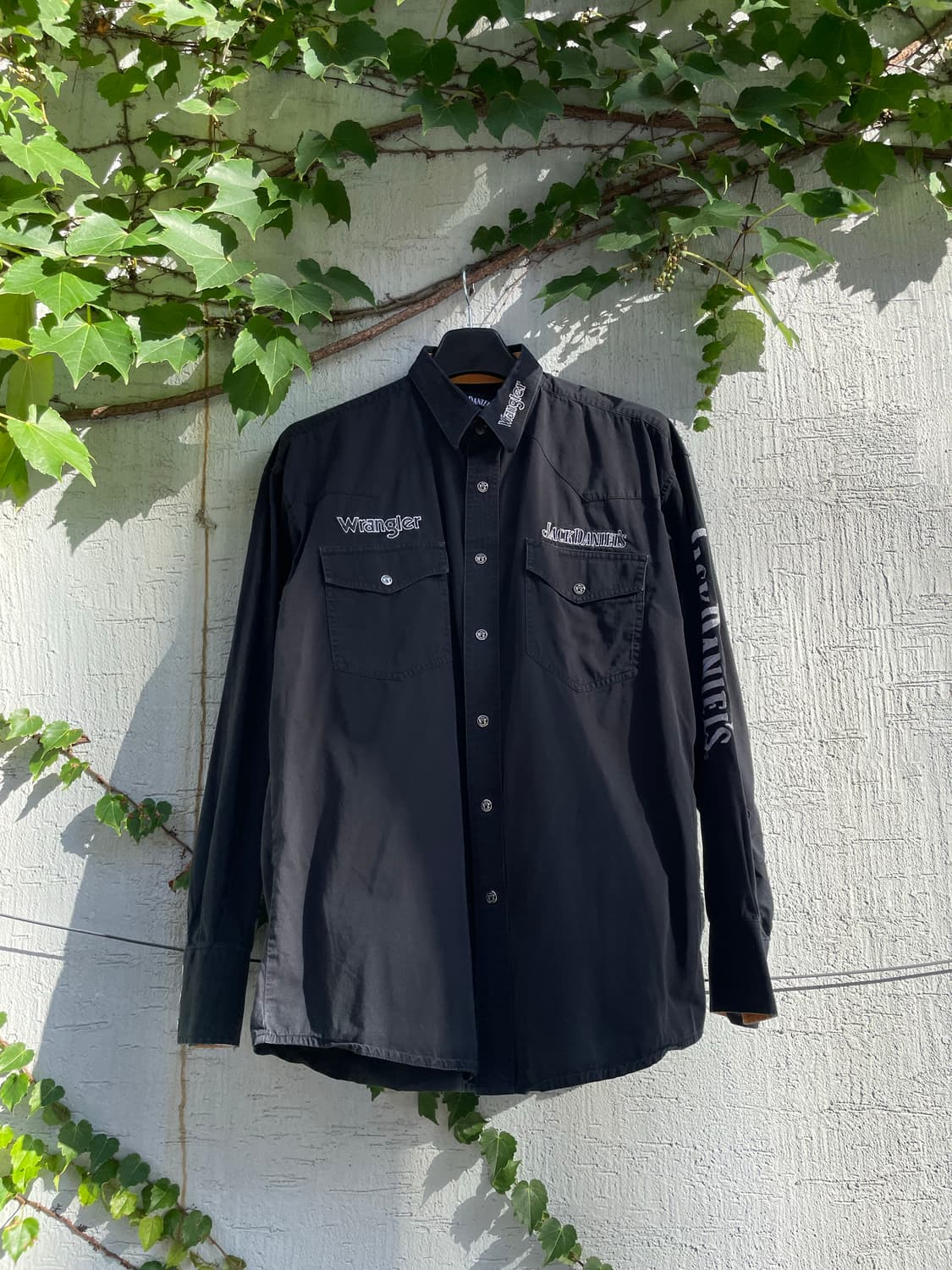 Wrangler x Jack daniels western shirt  상품이미지2