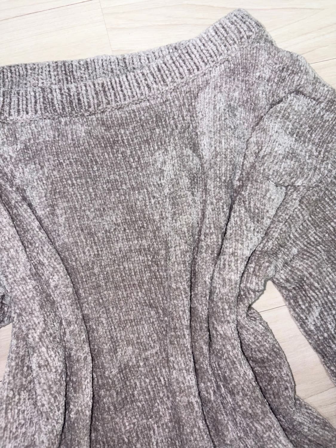 빈티지 회색 모리 니트 라떼갸루 히메갸루 오네갸루 로걀 페어리 긱시크 상품이미지2