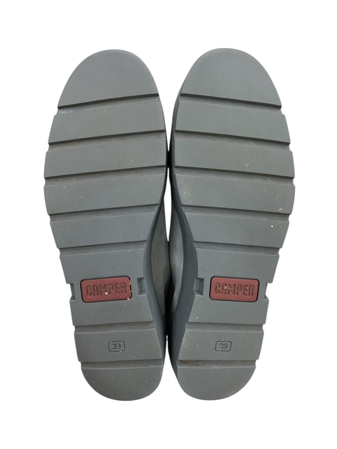 캠퍼 빈타르 누벅 레더 레이스업 브로그 그레이 39(245)  상품이미지3