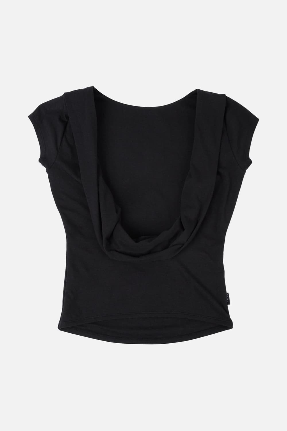 세릭 Draped Backless Top _ Black 상품이미지5