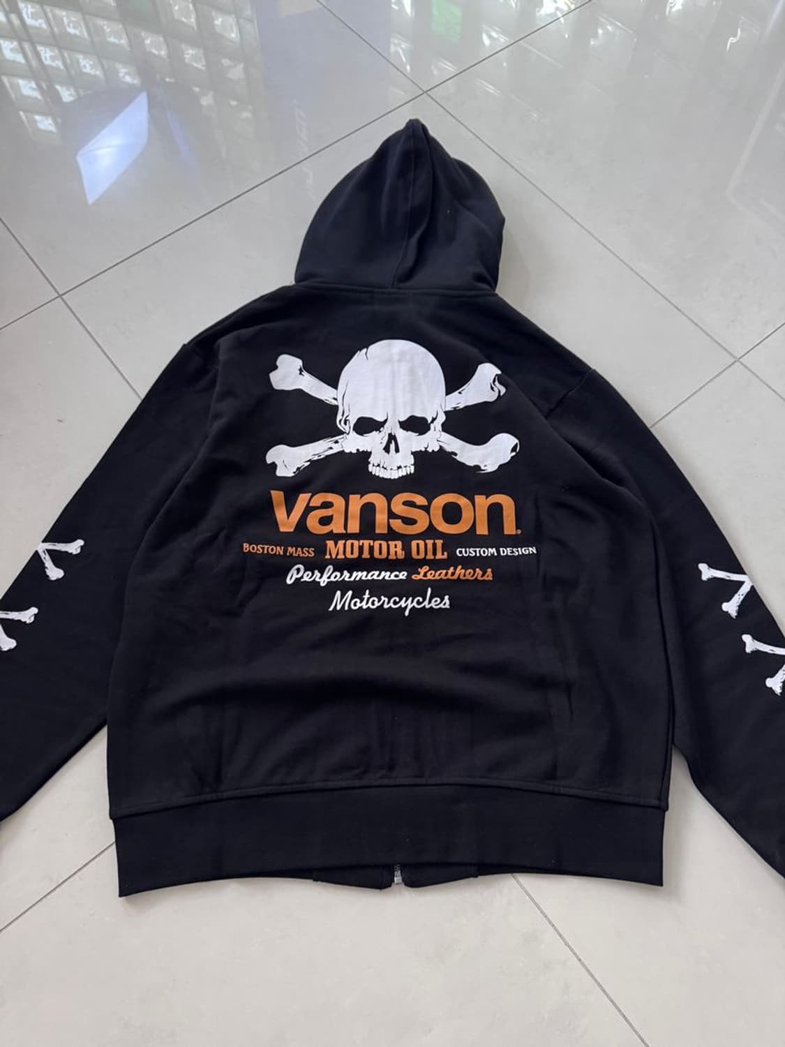 BONE ZIP UP HOODIE  SP-Z-5 본 지퍼업 후드티 상품이미지7