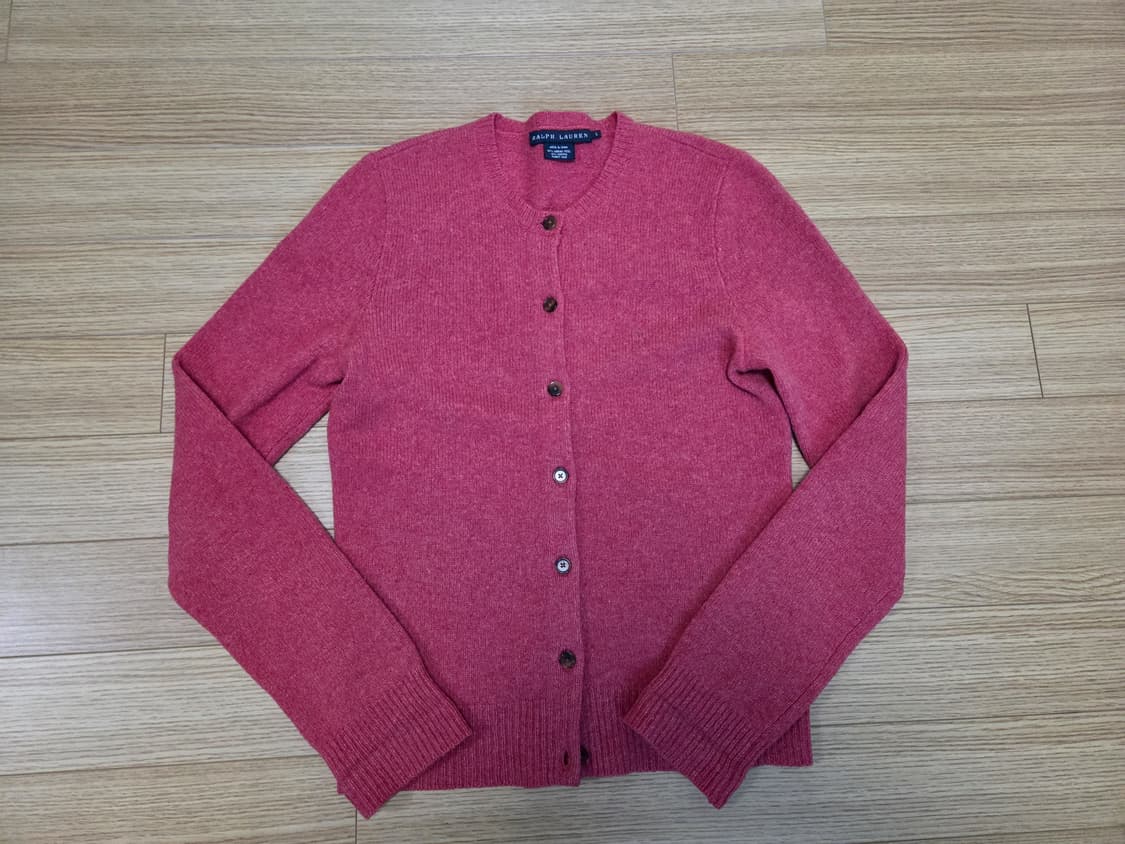 폴로 랄프로렌 포니 울 앙고라 크루넥 가디건 상품이미지2