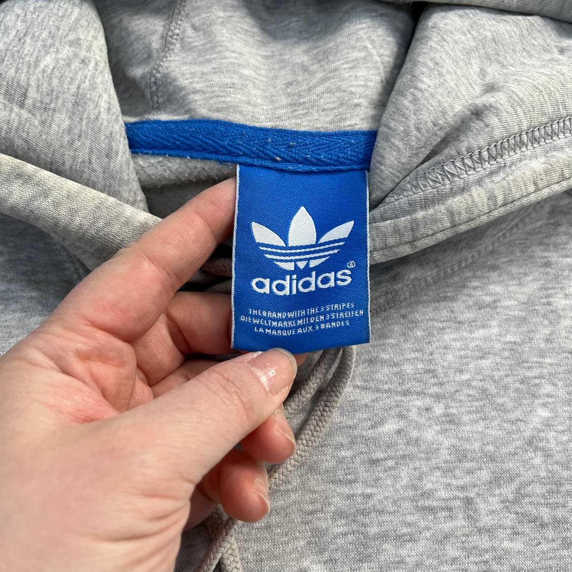 110 아디다스 긴팔 후드 티셔츠 0408M 상품이미지2