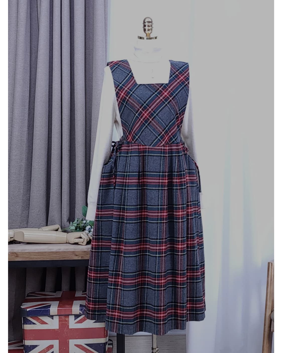 울 원피스 상품이미지1