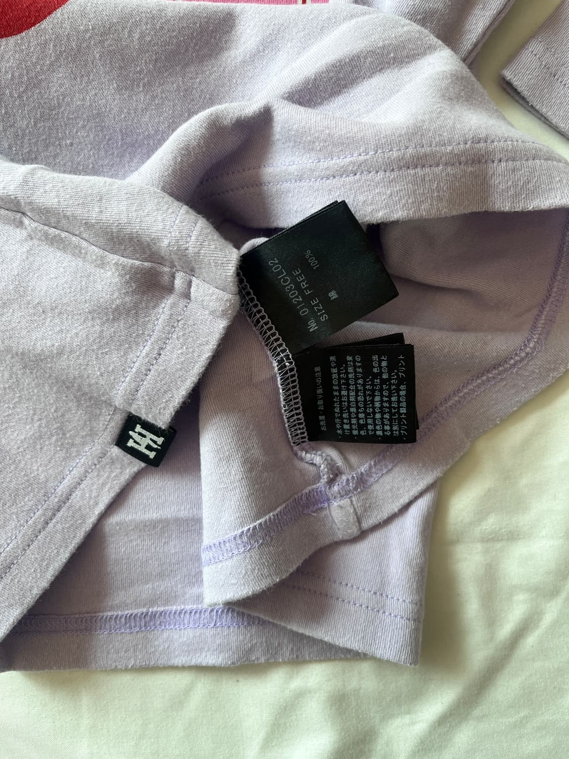 히스테릭 글래머 스끄르 퍽베어 롱 슬리브 긴팔 티셔츠 상품이미지4