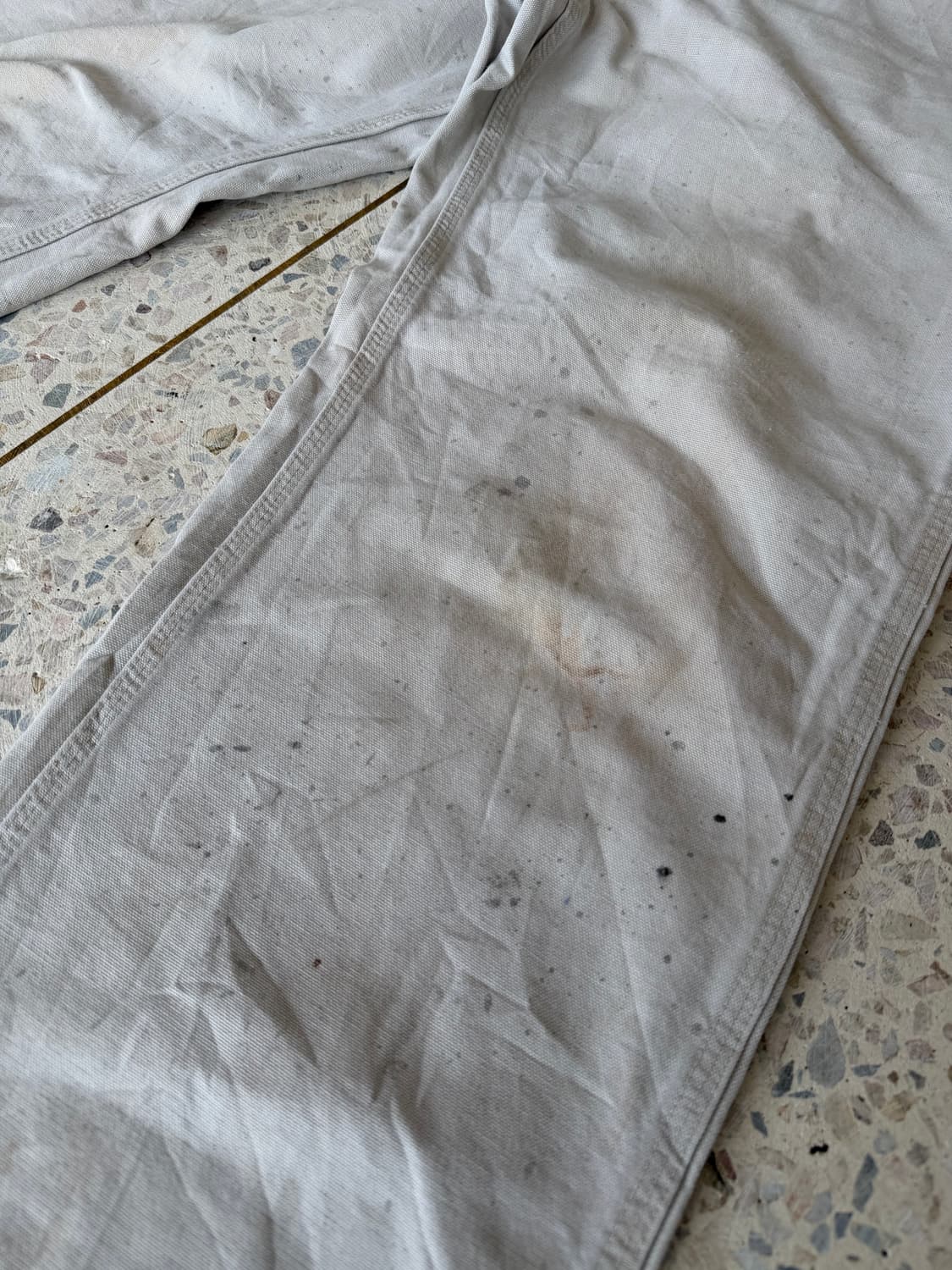 칼하트 카펜터 워크팬츠 화이트 상품이미지7