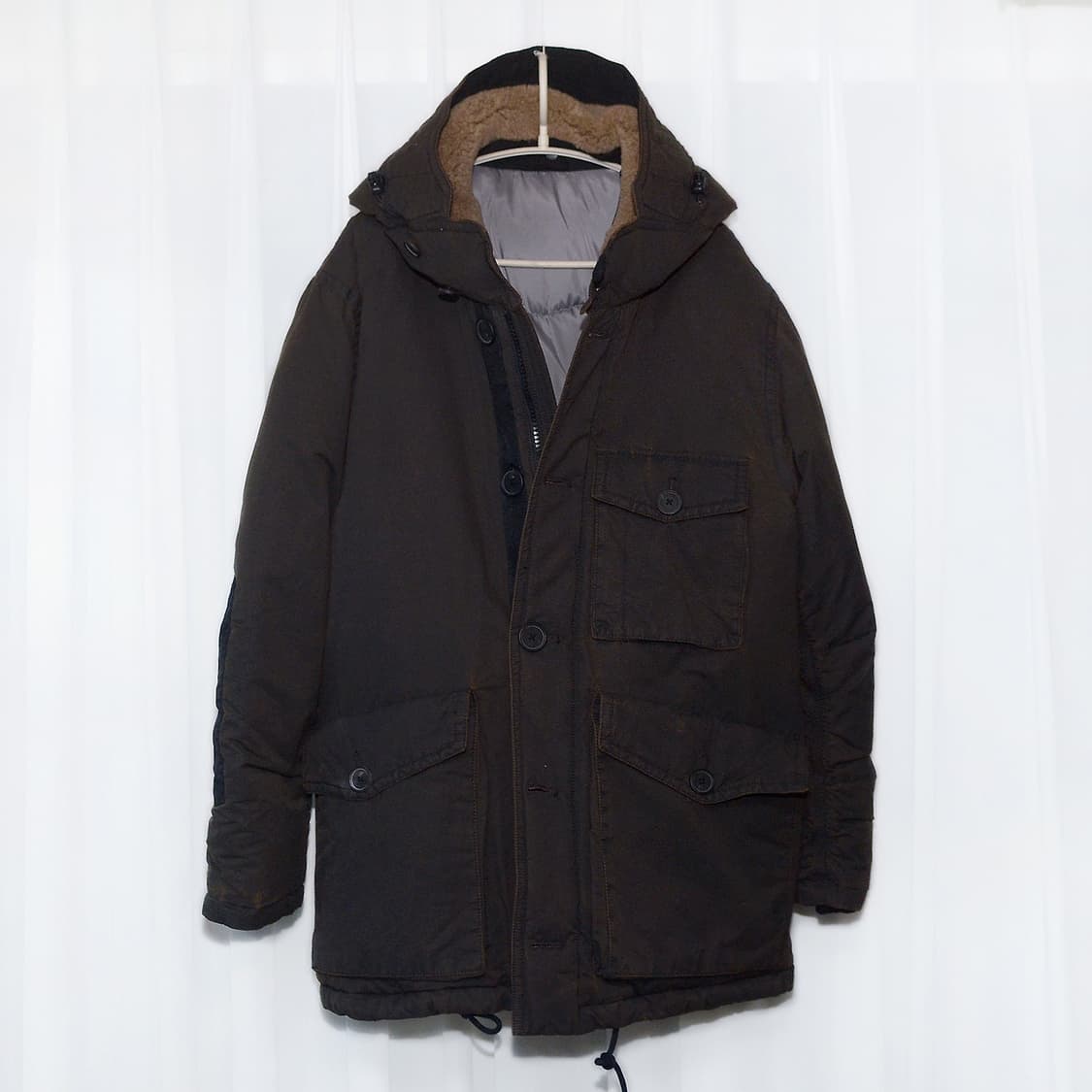 미착용) 시리즈 사우스폴 리서처 구스다운 롱패딩 파카 (100) 상품이미지1