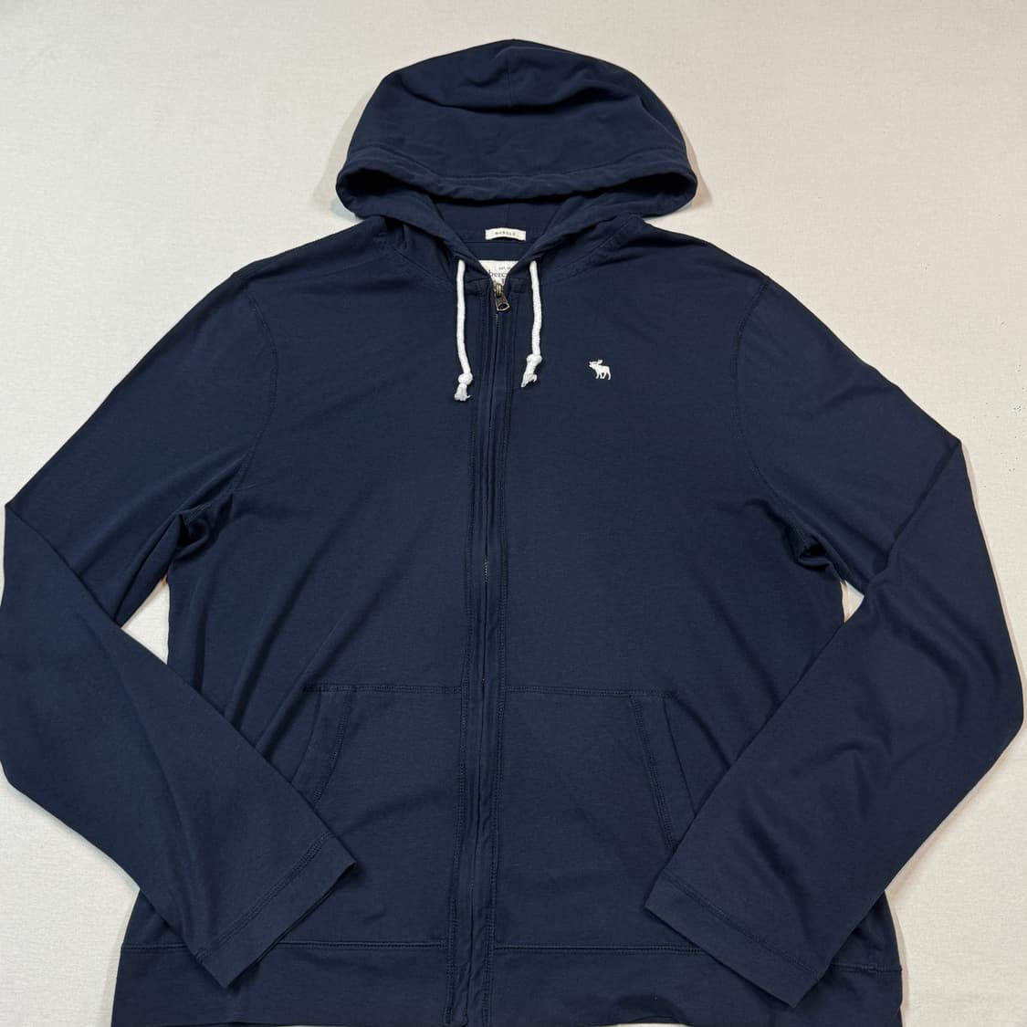 XL) 아베크롬비 롱슬리브 후드집업 얇은 두께감 상품이미지2