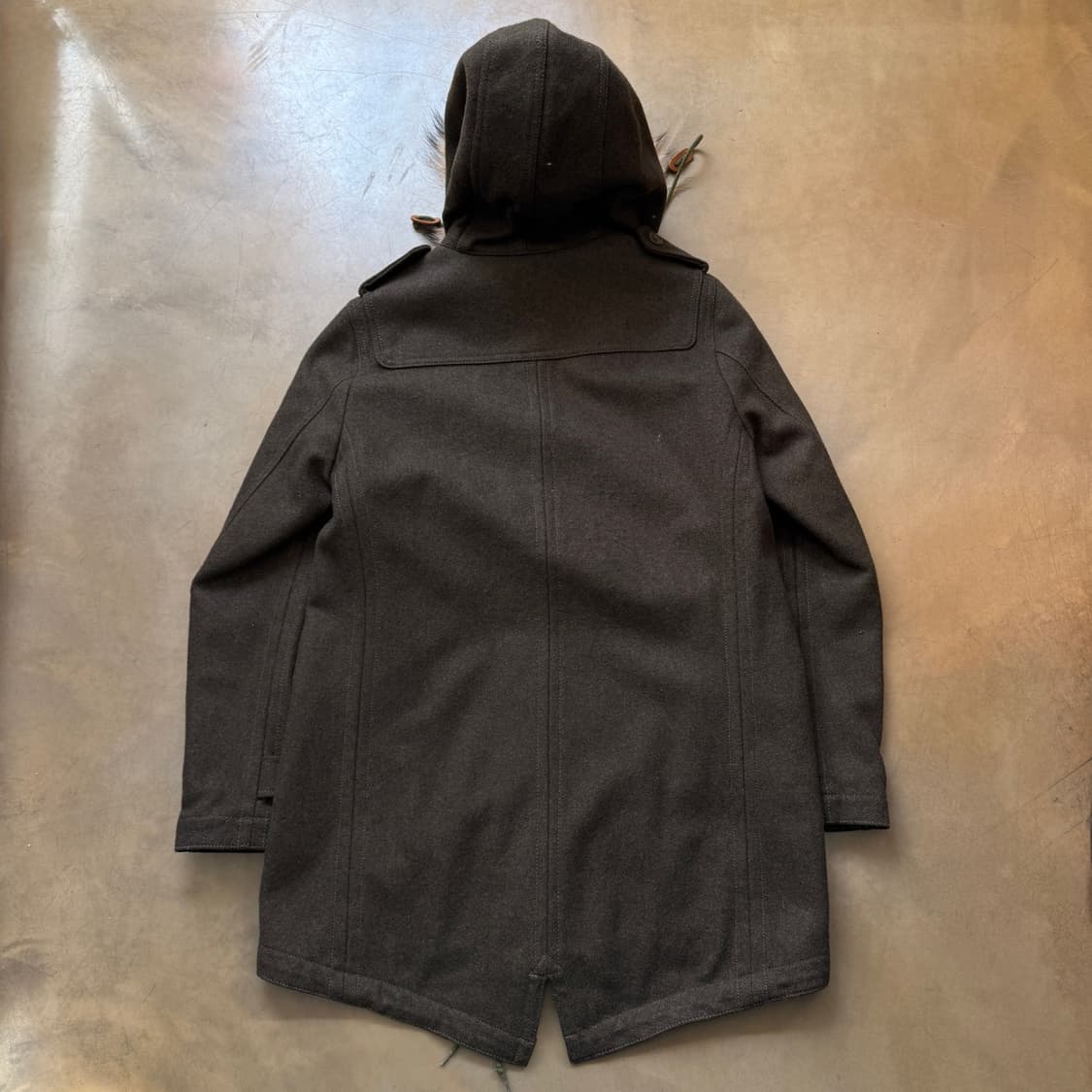 빔즈 일본 원단 라쿤퍼 피쉬테일 베이스 자켓 상품이미지6