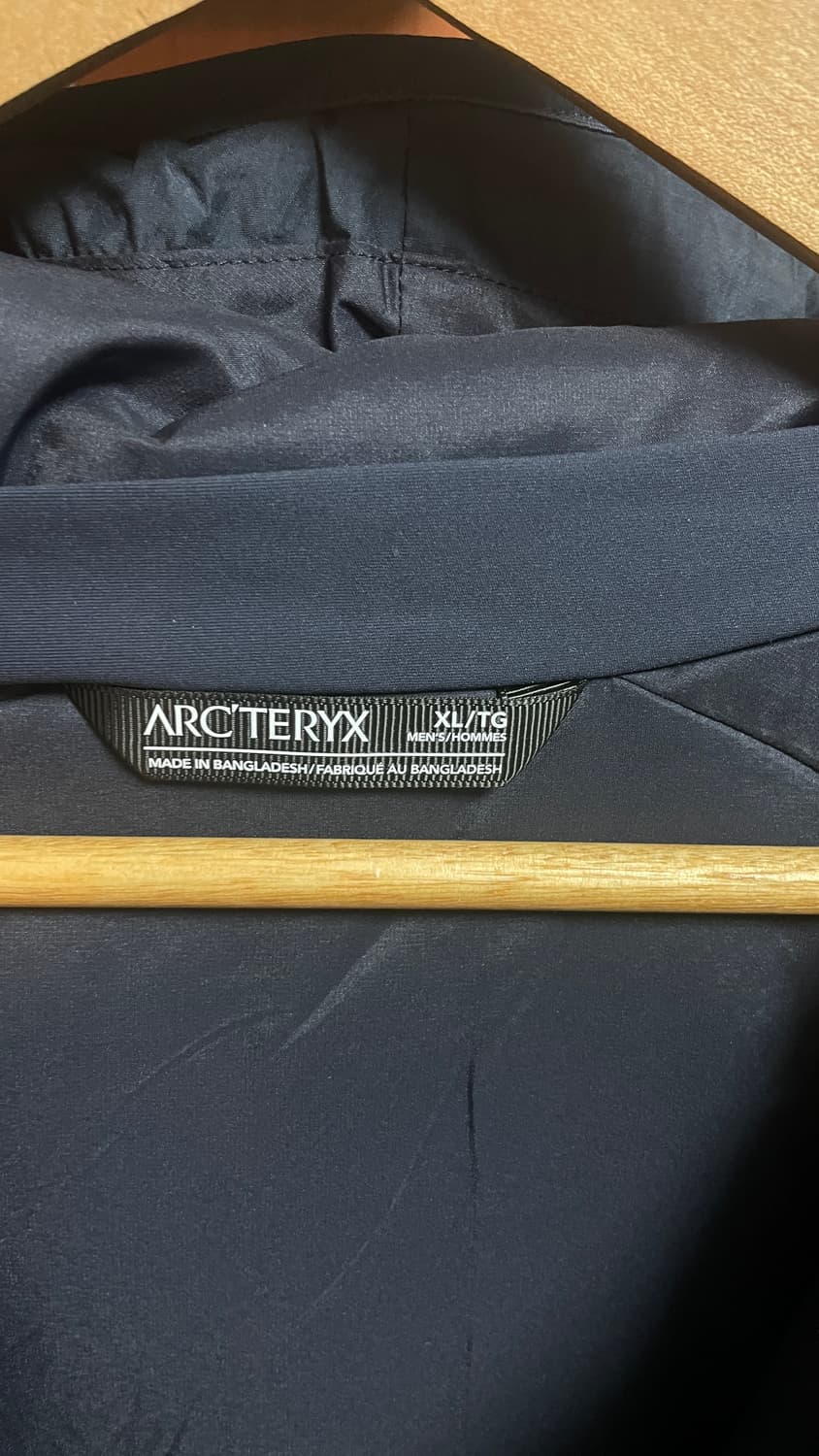 아크테릭스 아톰 sv 헤비 블랙사파이어 (xl) 1회착 상품이미지3