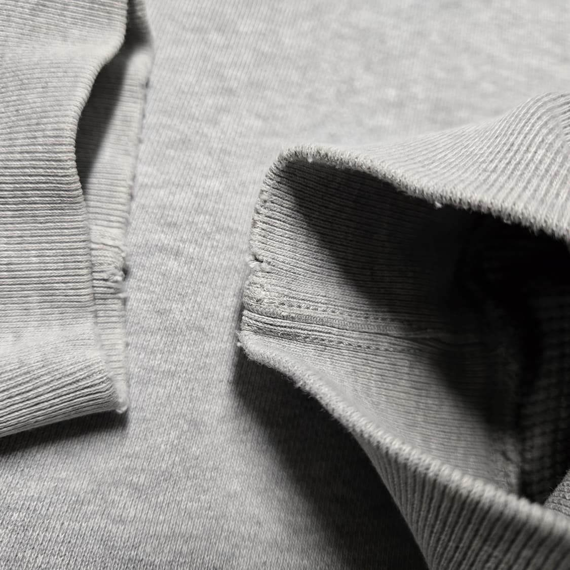 L 폴로랄프로렌 써멀 헤비코튼 투웨이 집업 후드 그레이 상품이미지7