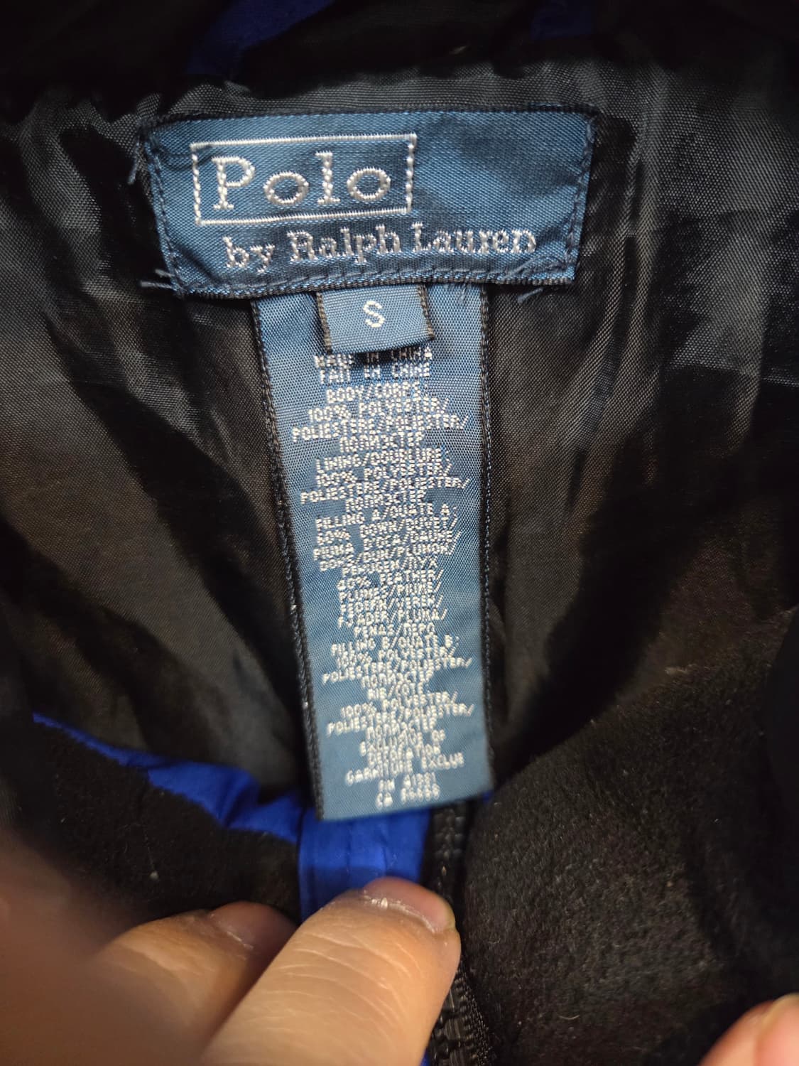 폴로랄프로렌 올드스쿨 키즈 주니어 빅포니 패딩 s 8세 상품이미지3