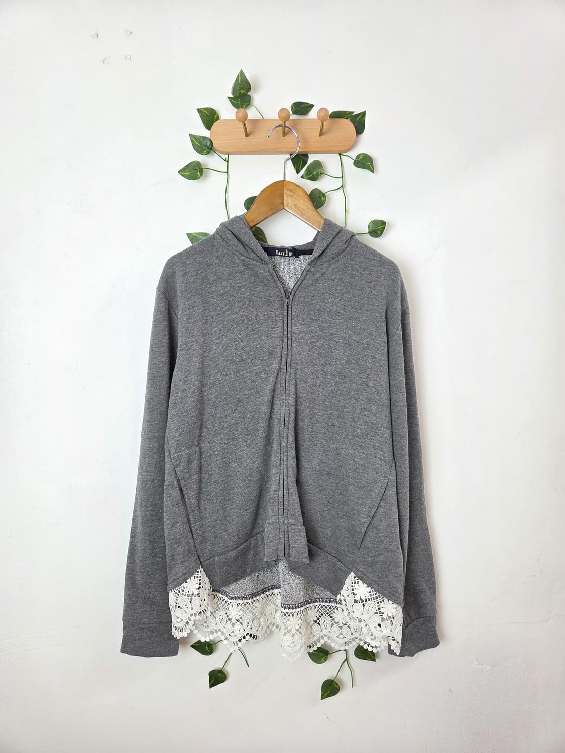 East boy 레이스 후드집업 상품이미지1