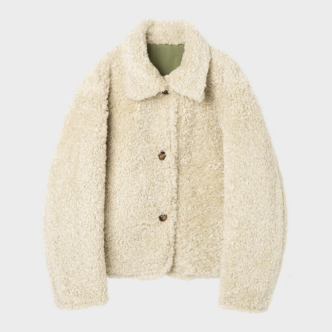 밀로우먼 리버시블 퍼자켓 상품이미지1