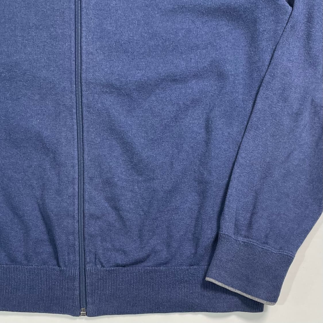 폴로 랄프로렌 블루 코튼 니트집업 상품이미지4