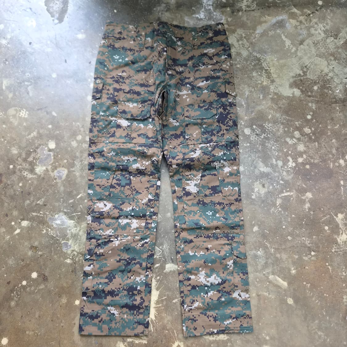 L) 새제품 미군 디지털 카모 컴뱃 셋업 컴뱃셔츠 BDU팬츠 밀리터리 상품이미지6