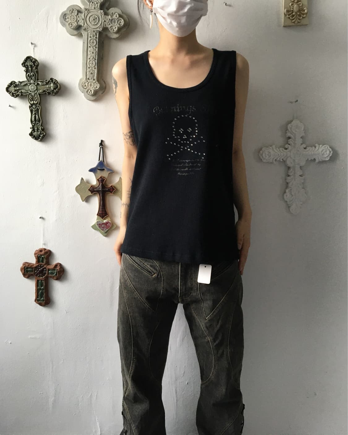 Berning sho sleeveelss 상품이미지4