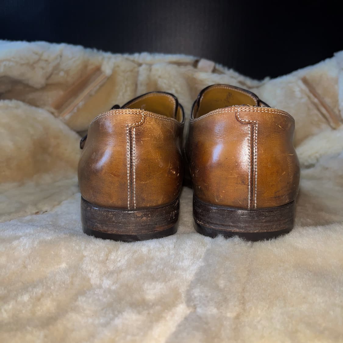 a.testoni Made in Italy 몽크 스트랩 상품이미지5