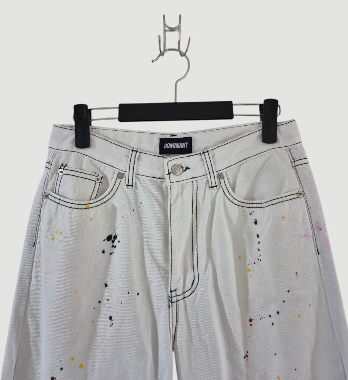 새상품[M]도미넌트 여자  페인트 팬츠 상품이미지2