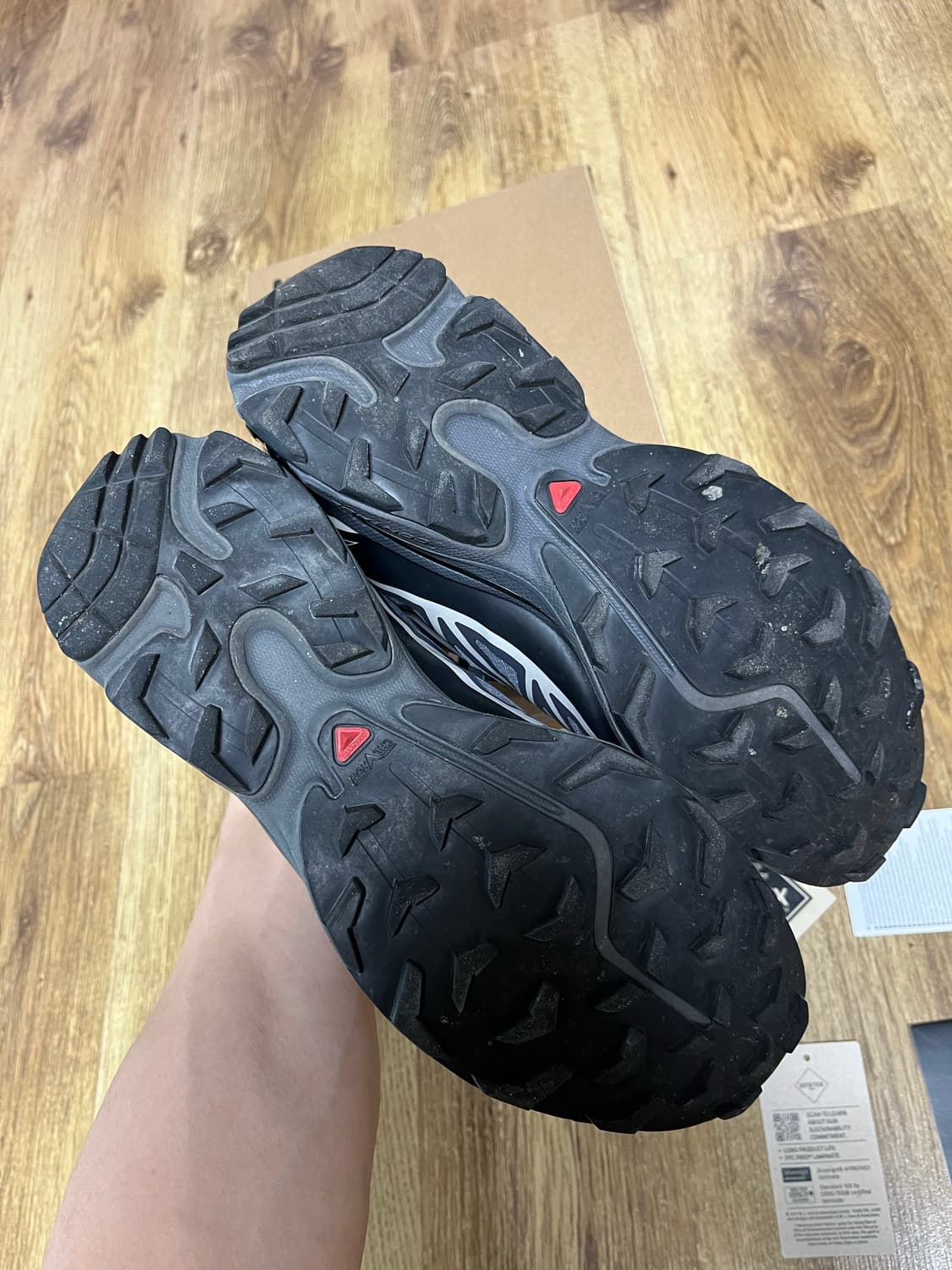 살로몬 xt-6 고어텍스 블랙 에보니 270 상품이미지3