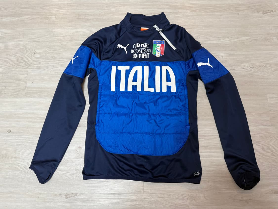[S] 푸마 이탈리아 국대 14-15 풀스폰 패디드 트레이닝탑 상품이미지3