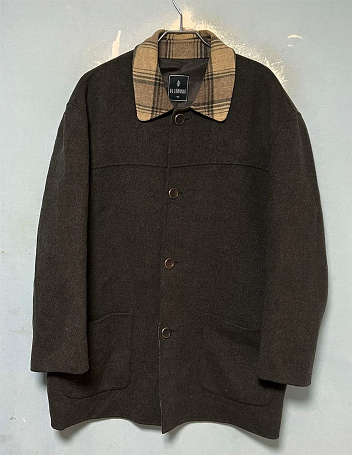 빌트모어 남자 모직자켓 하프코트 캐주얼 XL 105 상품이미지1