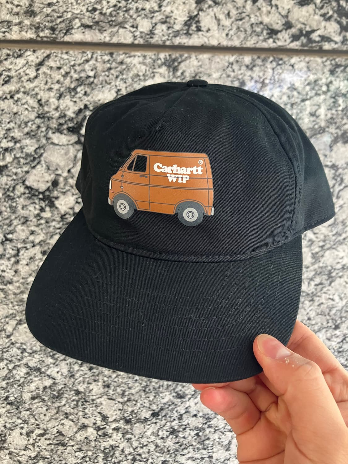 칼하트wip 6패널캡 캡 모자 블랙 상품이미지1