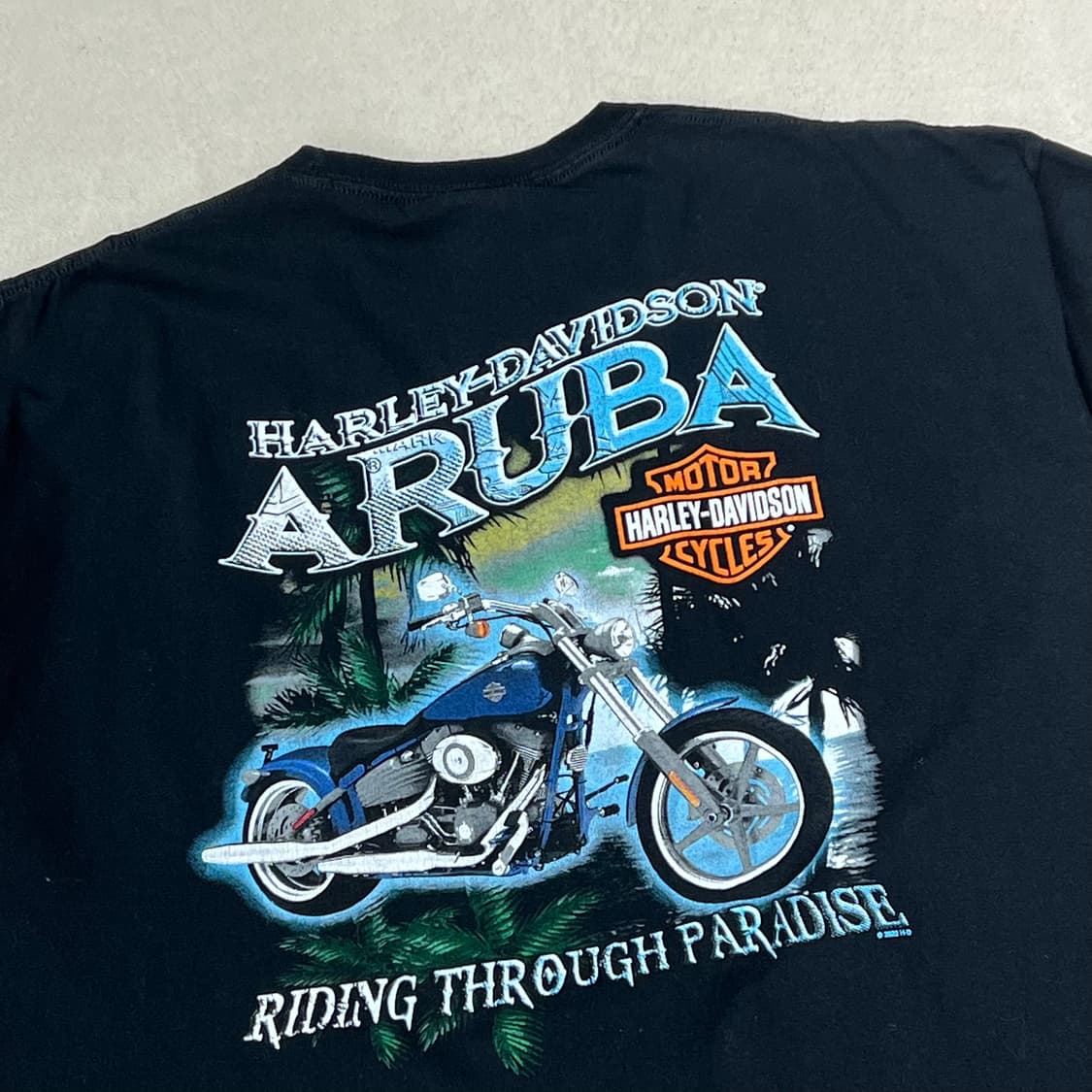 할리데이비슨 프린팅반팔티 s09909 상품이미지4