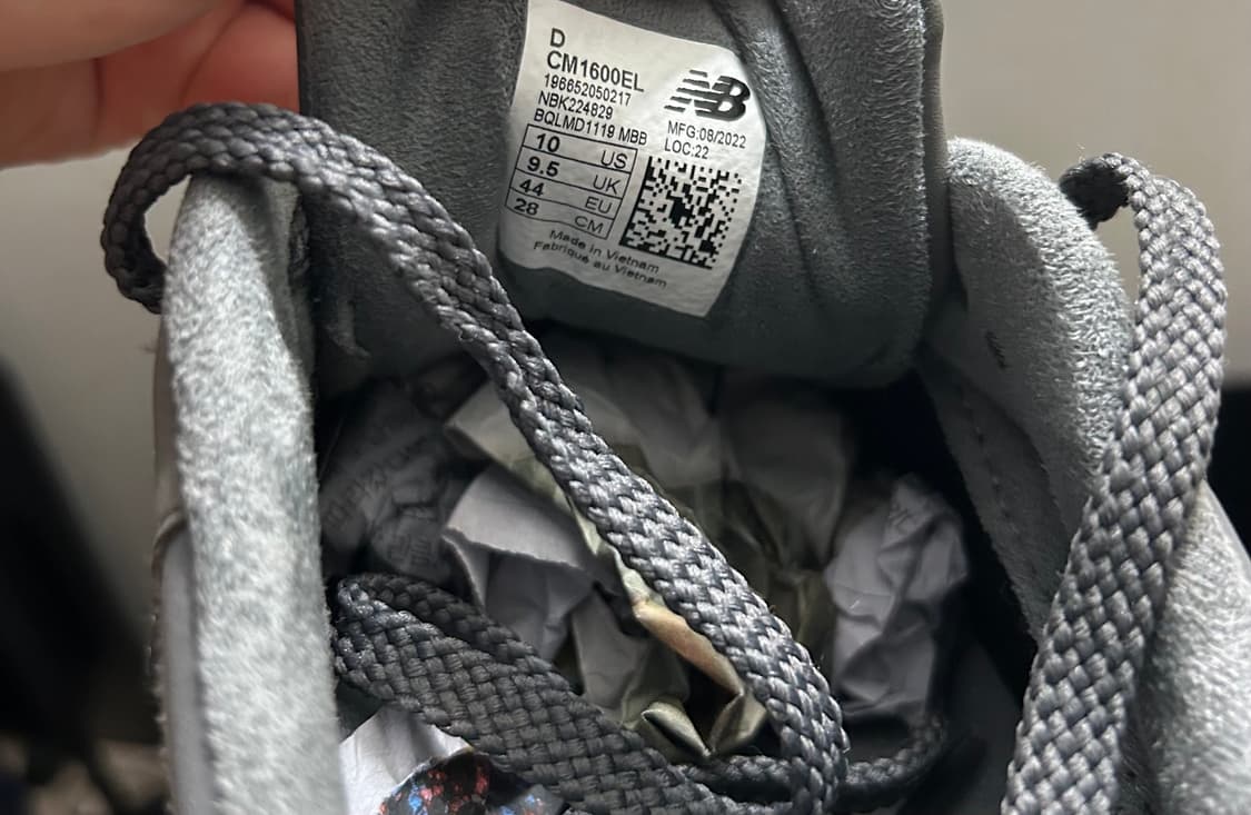 뉴발란스 CM1600 다크그레이 상품이미지4