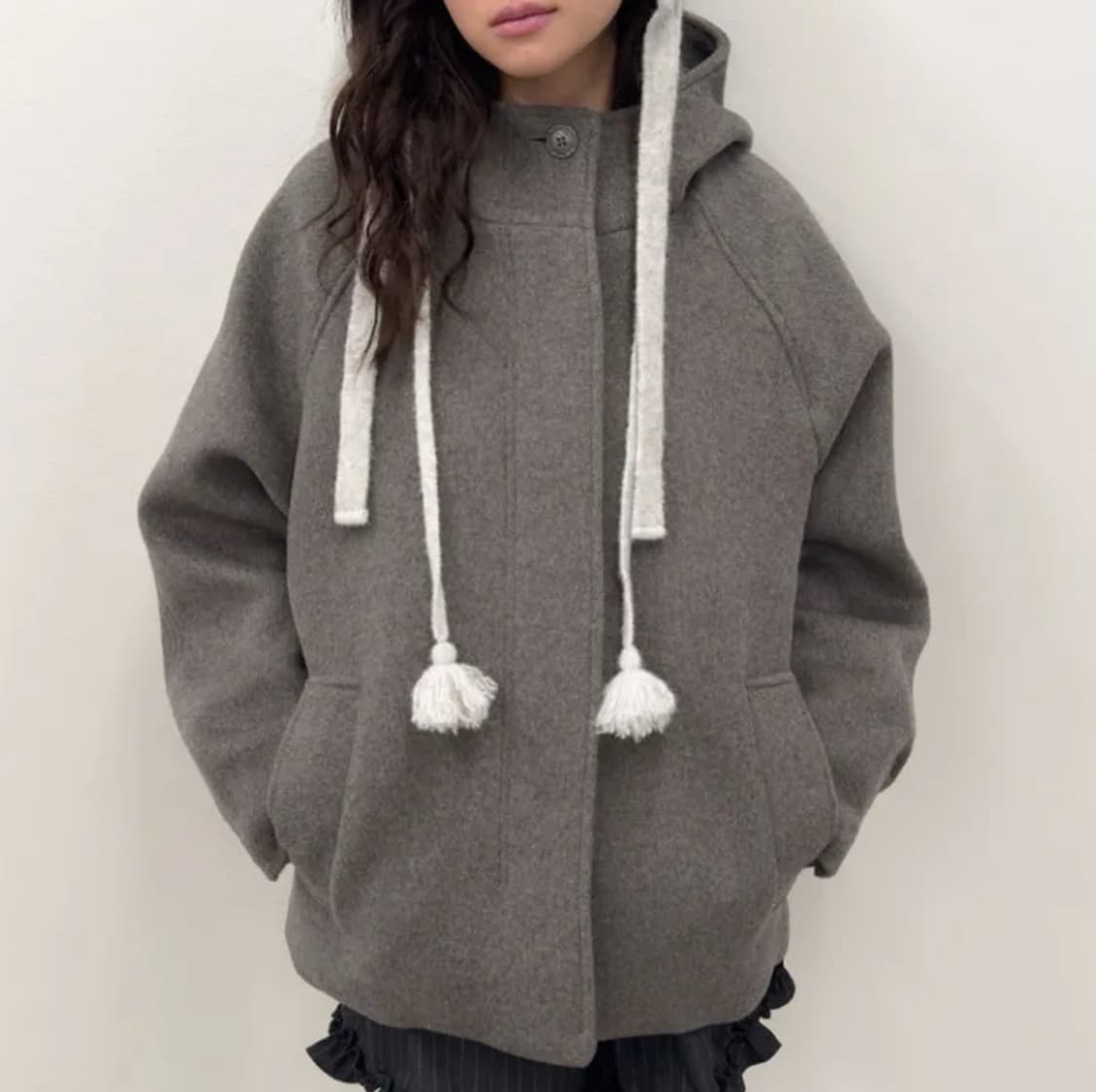 타입서비스 하프코트 그레이 gray 상품이미지2