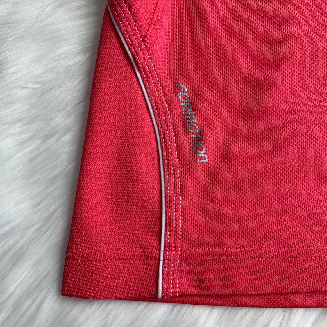 아디다스 ADIDAS 핫핑크 반집업 반팔 티셔츠 1574 상품이미지7