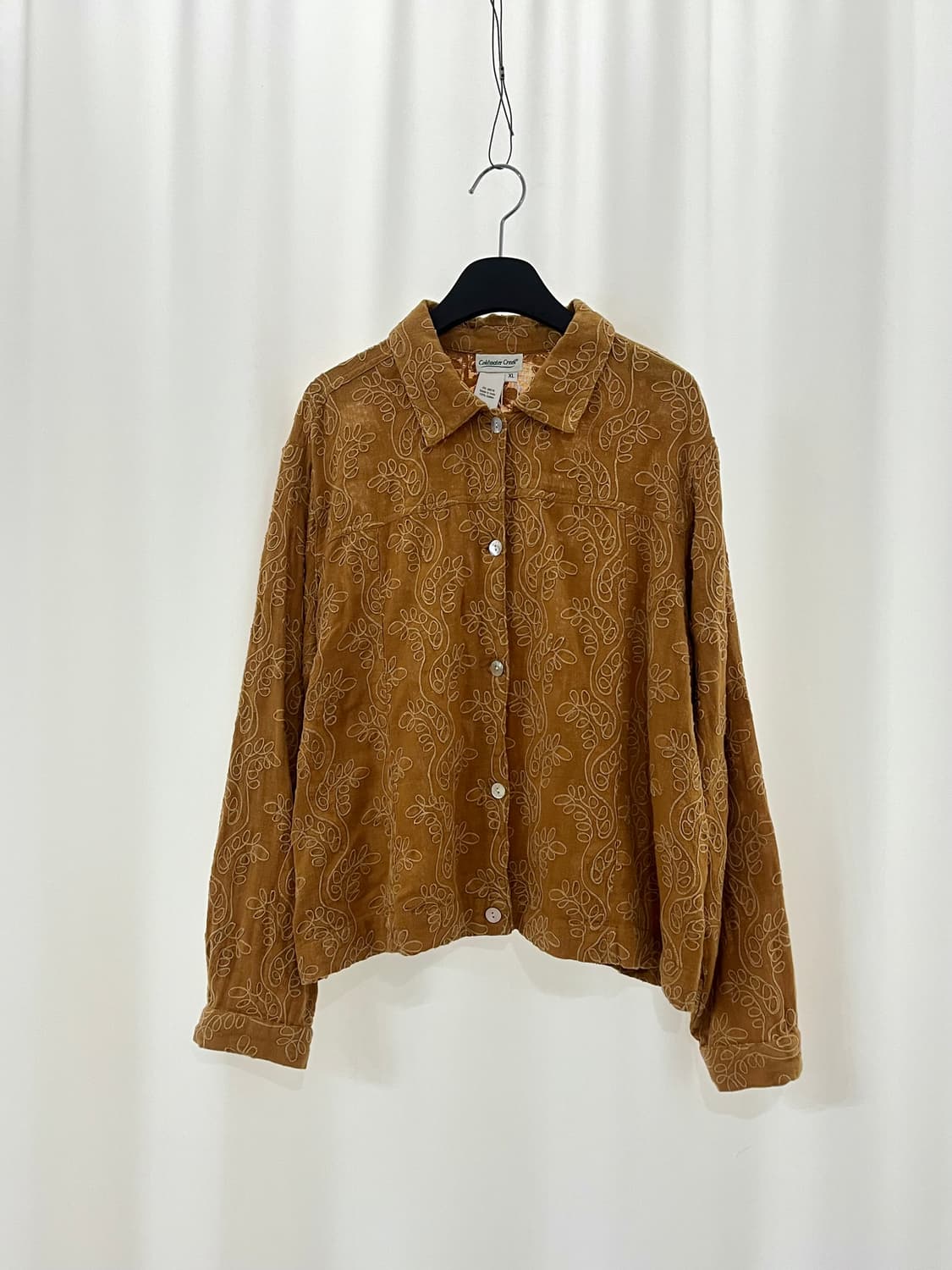 Coldwater Creek embroidery shirt  상품이미지2